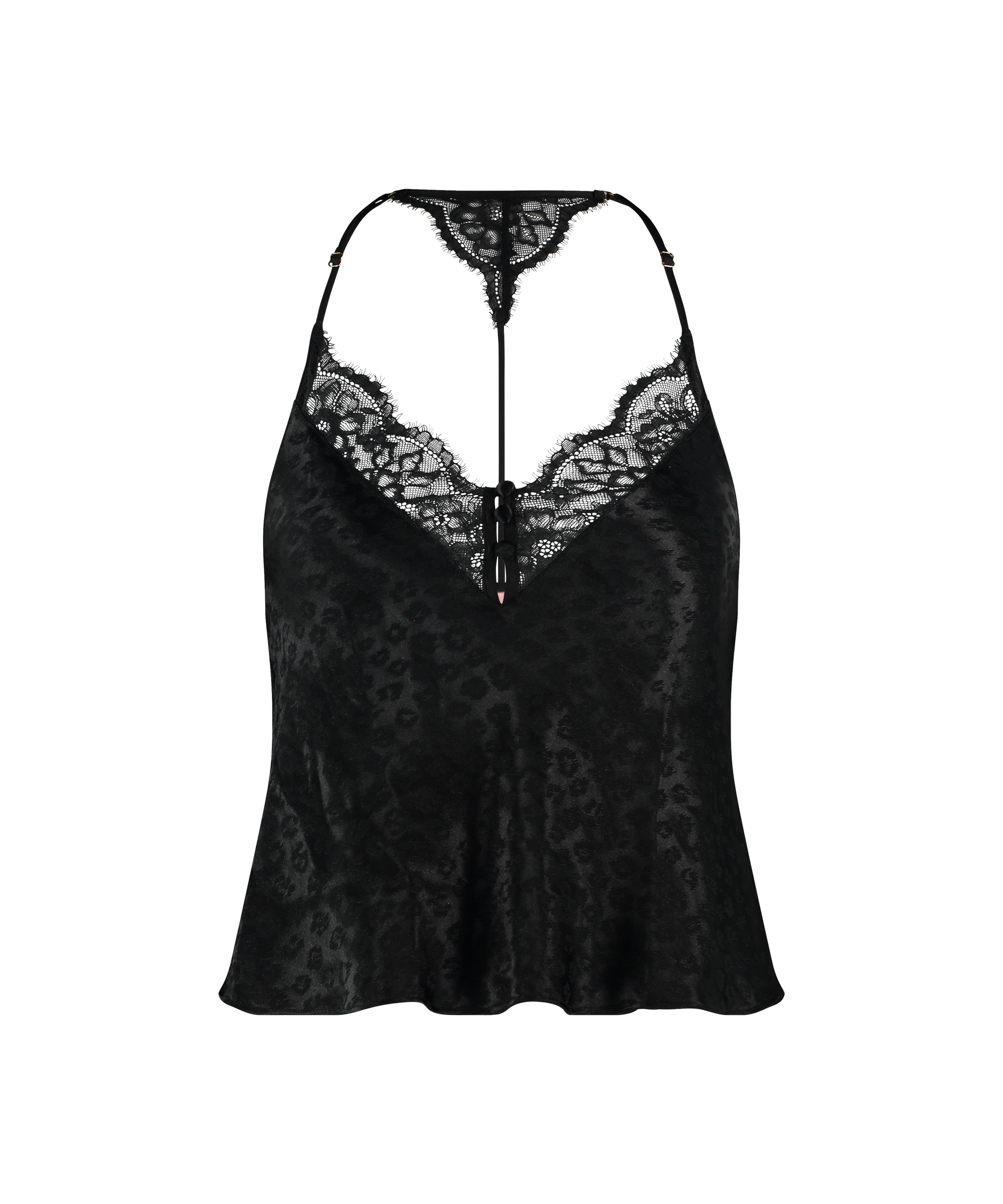 Caraco Léopard, Noir, main