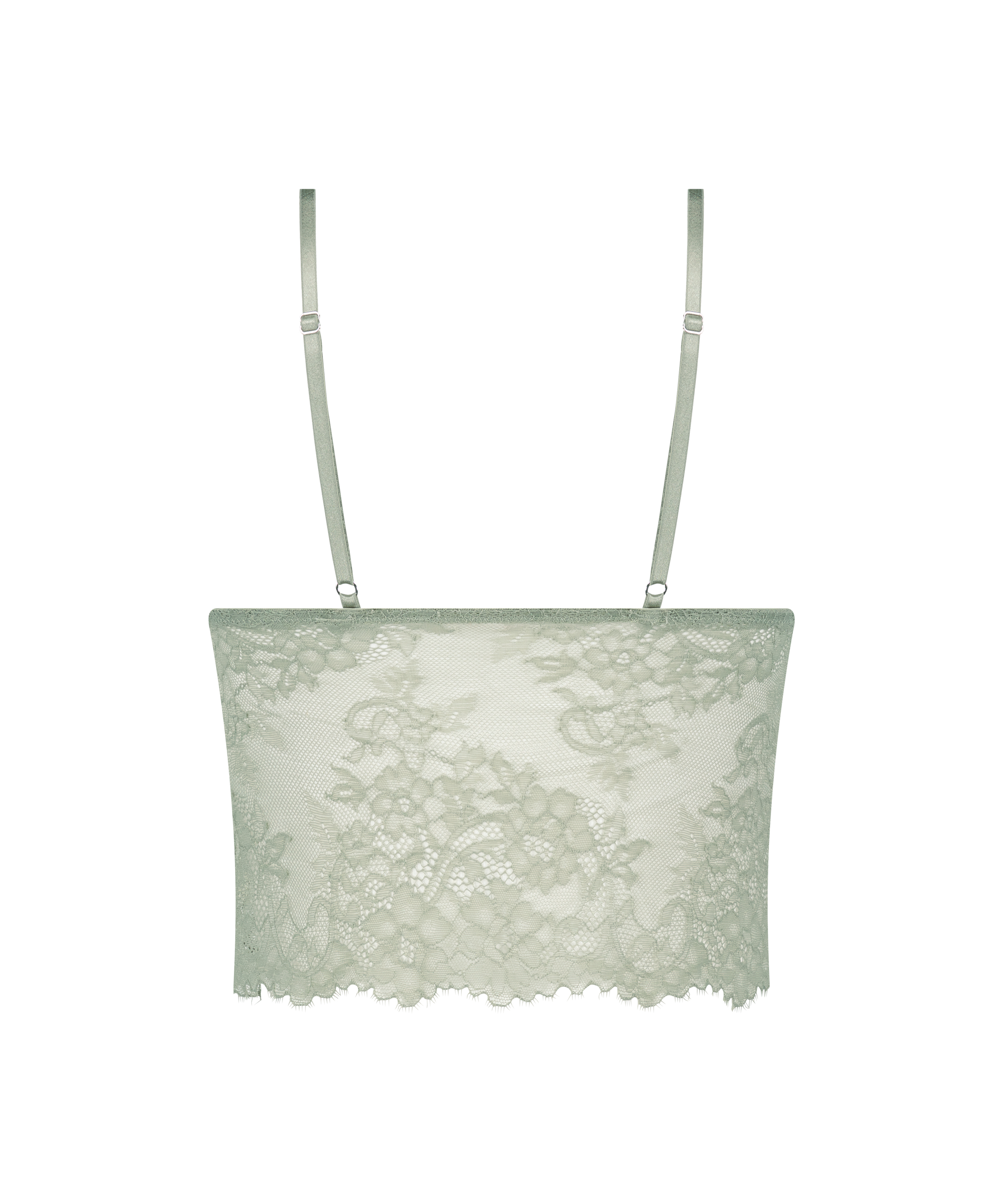 Bralette longiligne Bailey, Vert, main