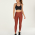 HKMX H&uuml;ft-Sportlegging Shine On, Rot