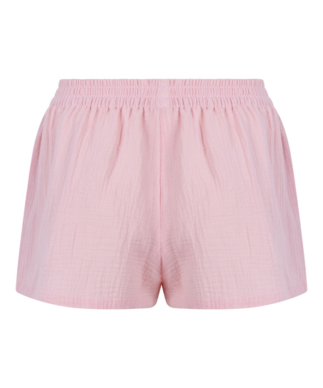 Musselin-Shorts, Rose