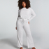 Pyjamahosen Pointelle, Beige