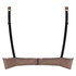 Soutien-gorge &agrave; armatures pr&eacute;form&eacute; push-up Giselle, Marron