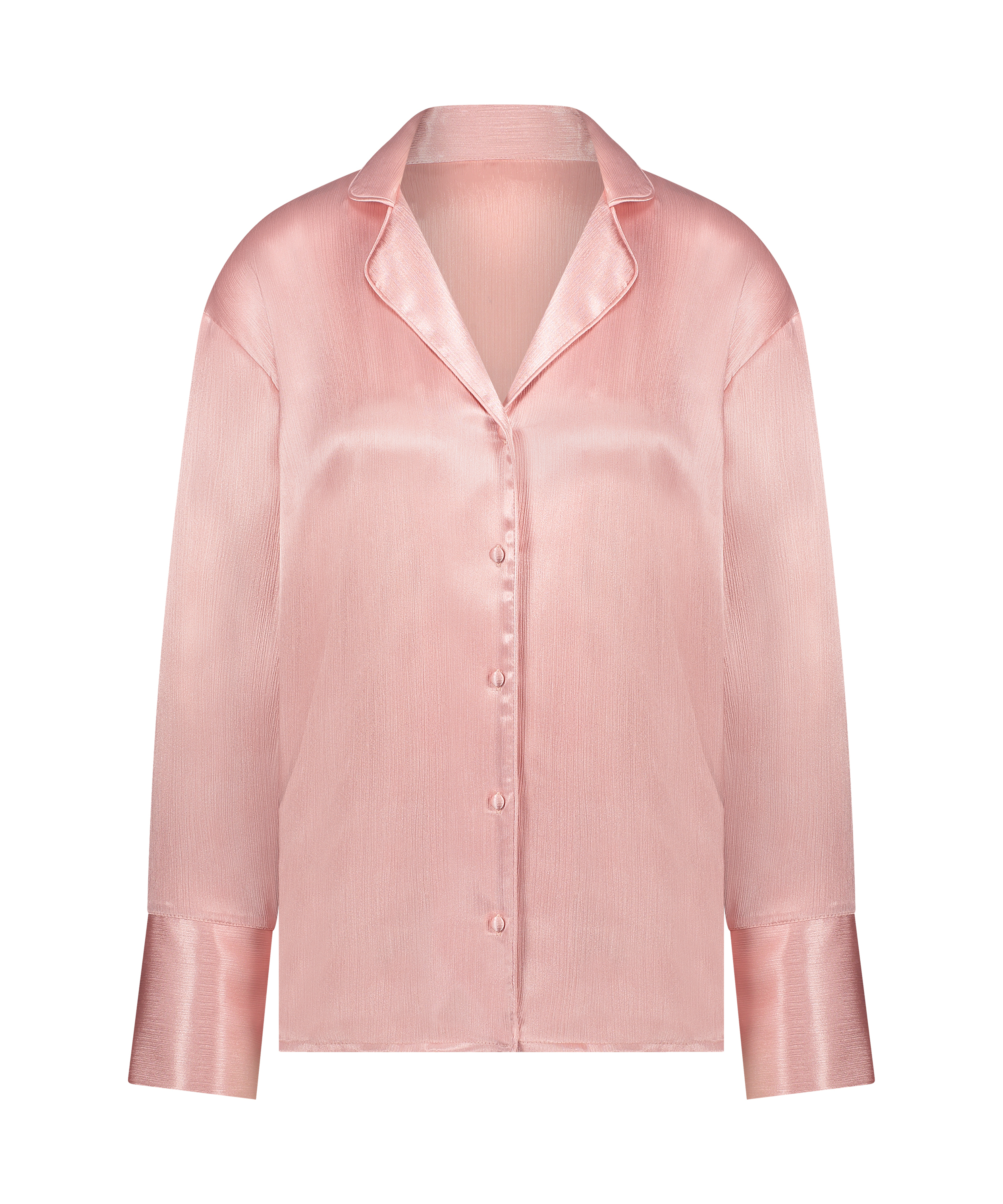 Langarmjacke Satin, Rose, main
