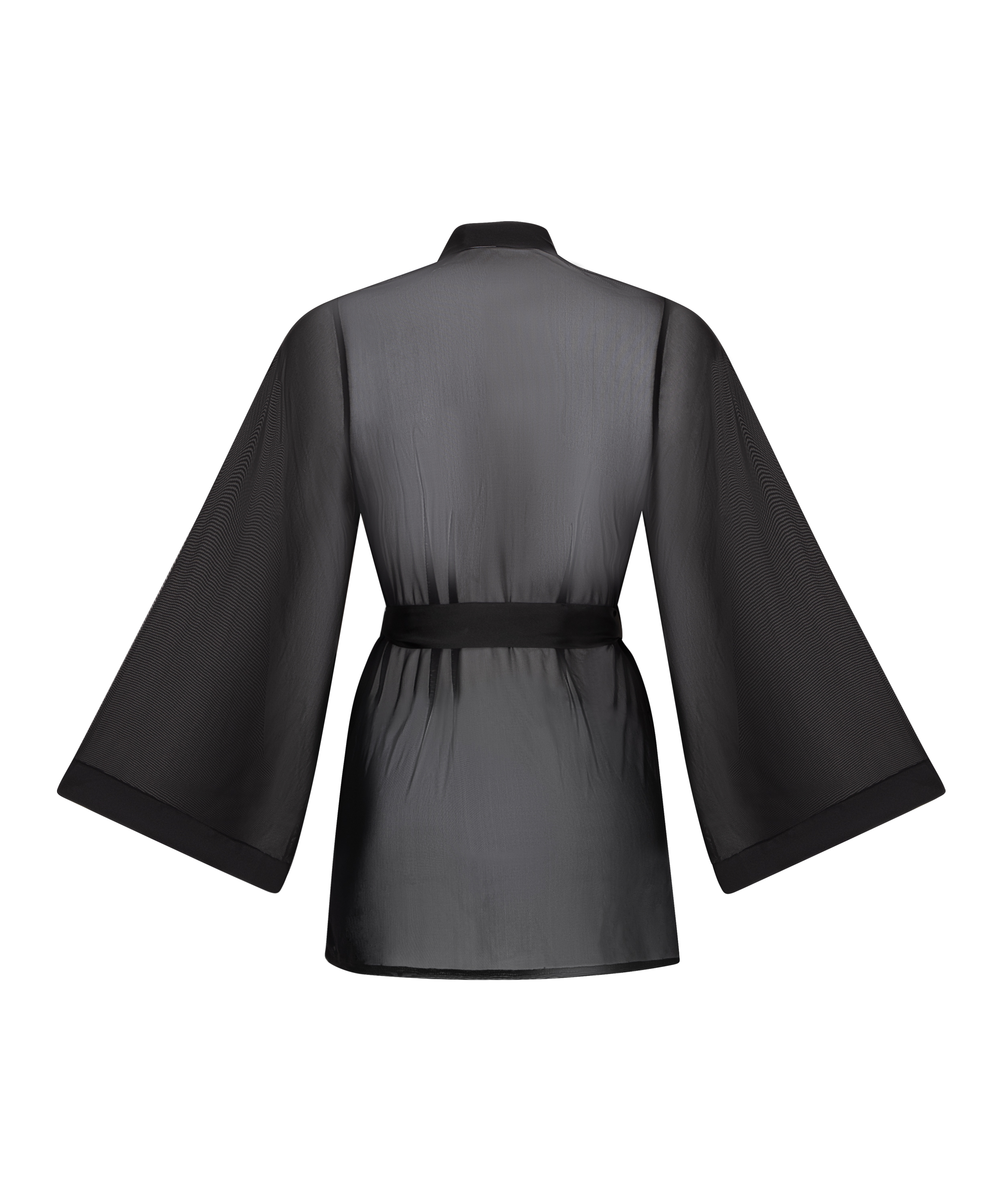 Kimono Maxime Tulle, Schwarz, main