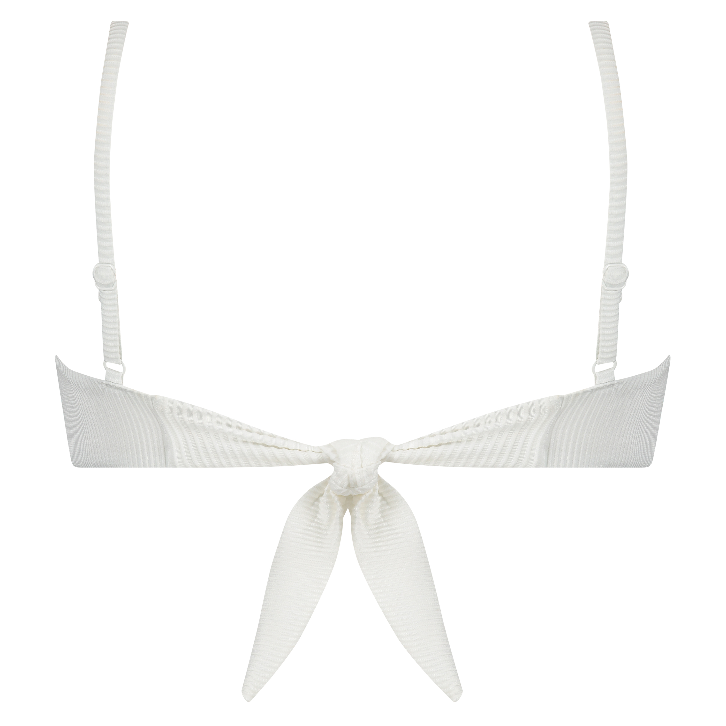 Haut de bikini triangle Sacramento, Blanc, main