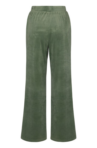 Hunkemöller Velours Pyjama Pants Green