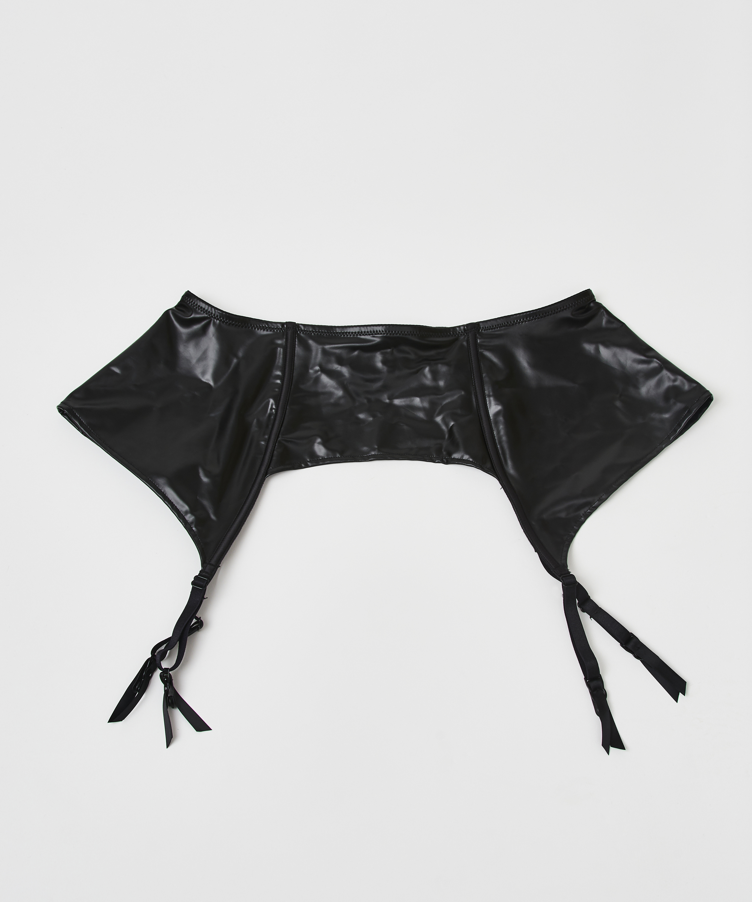 Private Strapse im Lederlook, Schwarz, main