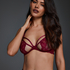 Soutien-gorge &agrave; armatures non-pr&eacute;form&eacute; Monroe, Rouge