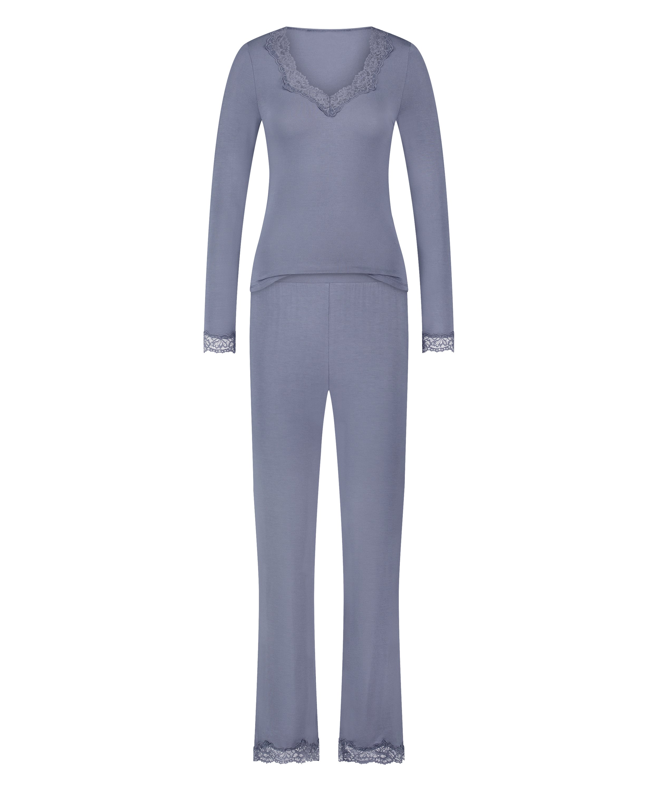 Ensemble de pyjama, Gris, main
