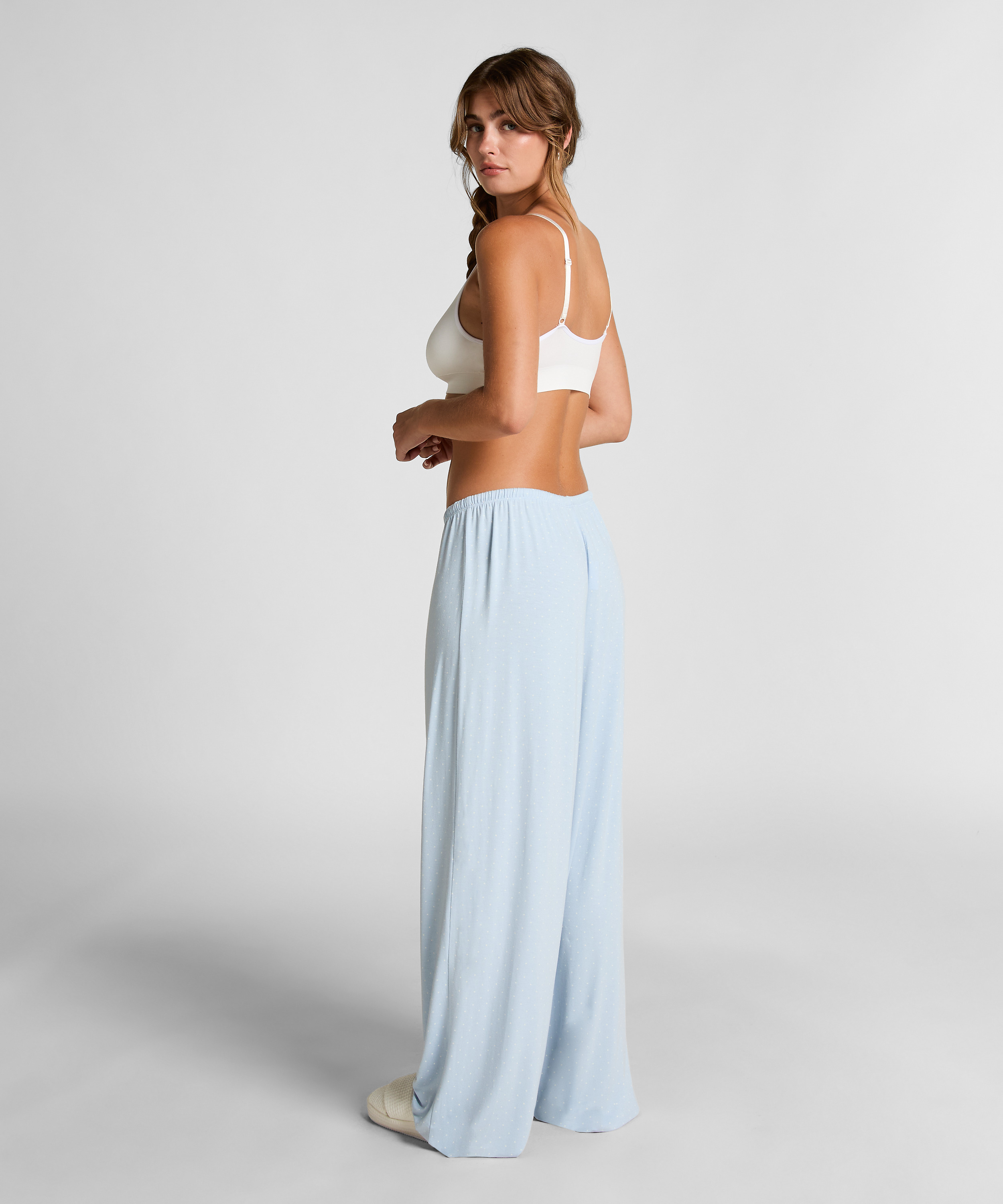 Jersey-Hose, Blau, main