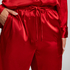Pantalon Satin, Rouge
