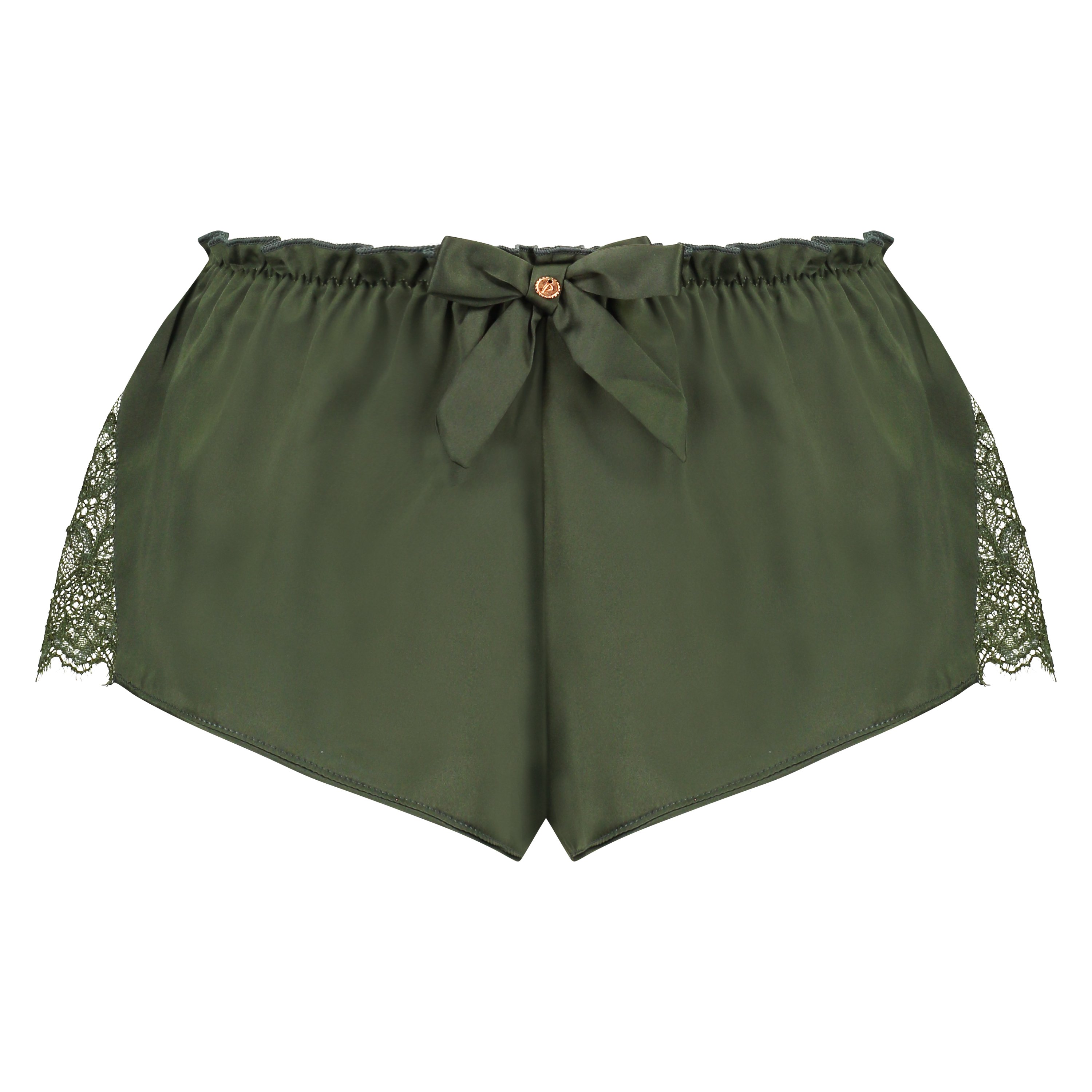 Short satiné Serendipity Blogger Pamela_rf, Vert, main