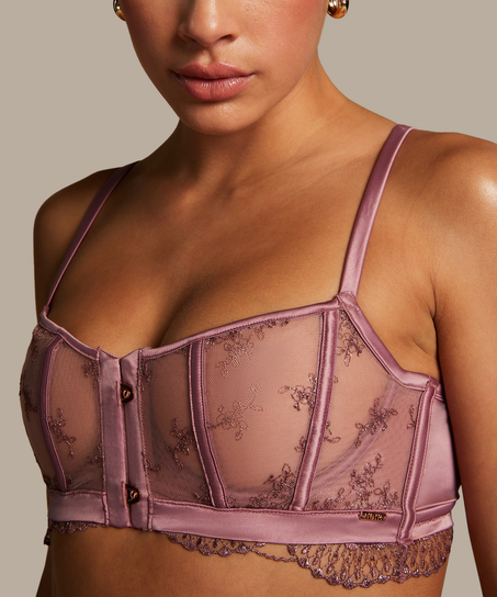 Soutien-gorge à armatures non-préformé Christine, Rose