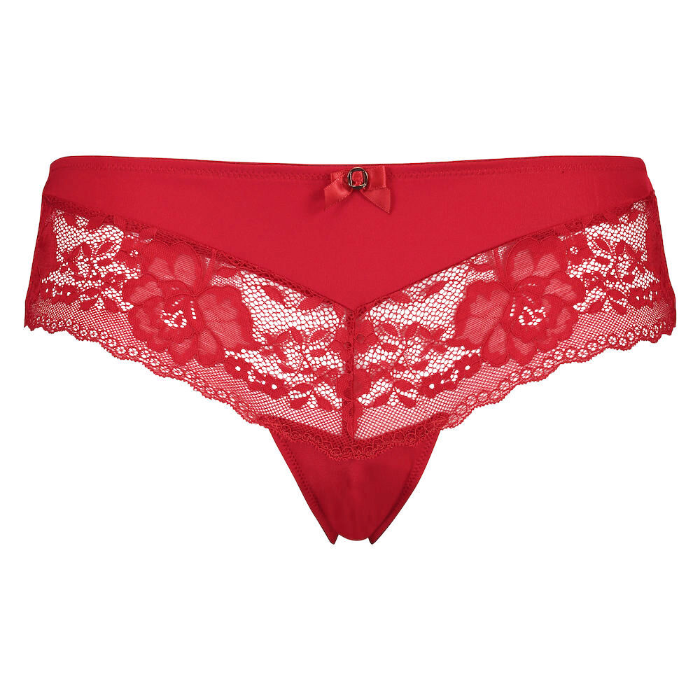 Slip br&eacute;silien Maya, Rouge