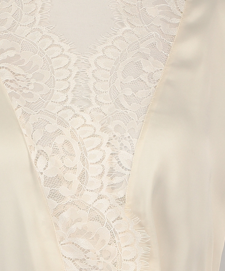 Kimono All Over Lace, Weiß