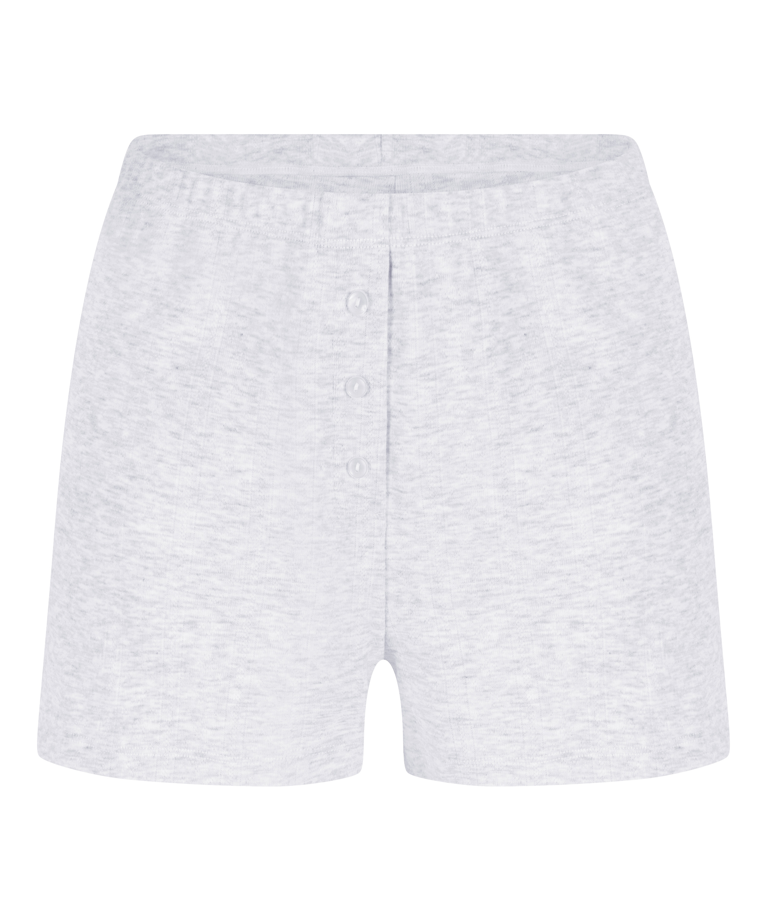 Pointelle-Shorts, Grau, main