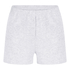 Pointelle-Shorts, Grau