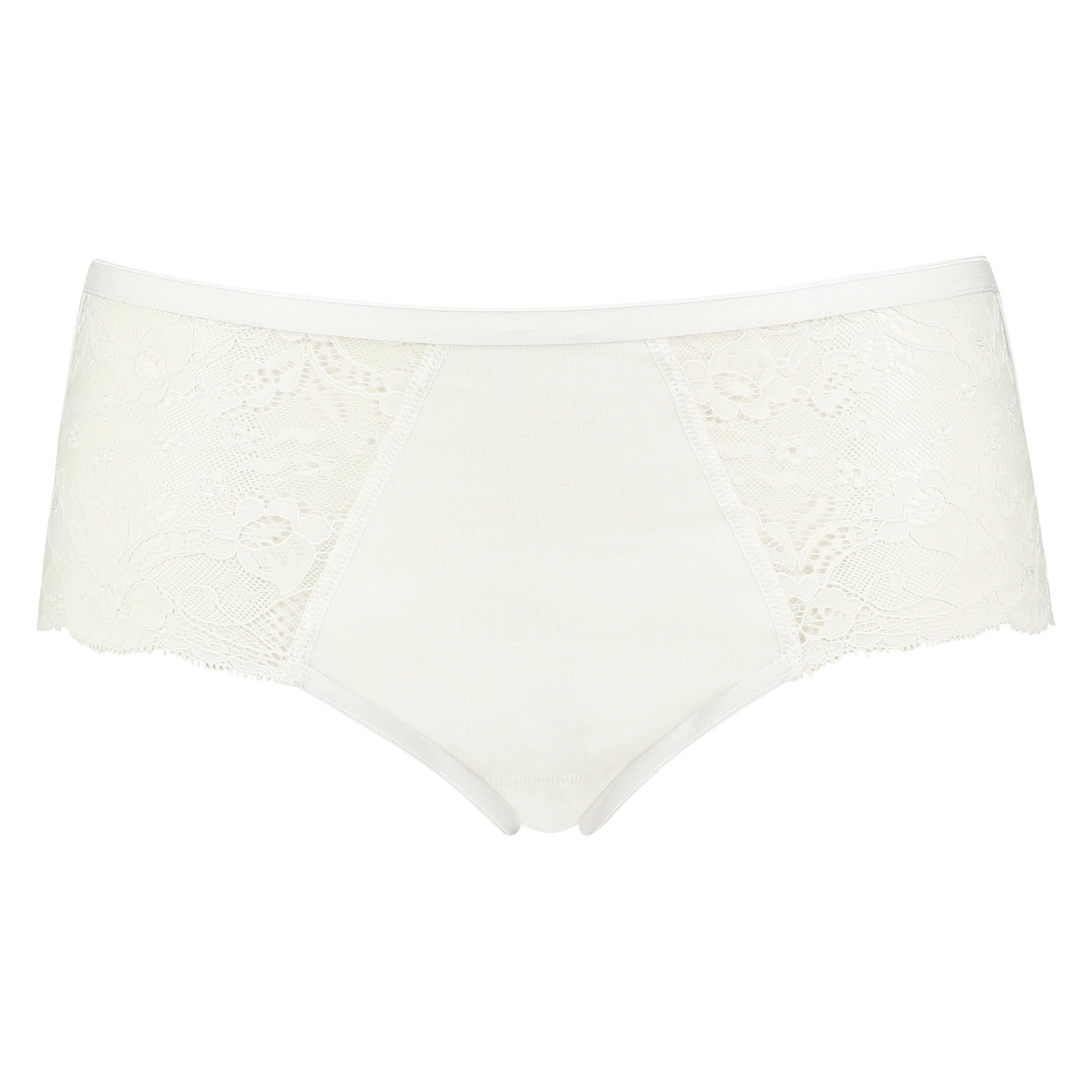 Superslip Lace Midi, Weiß, main