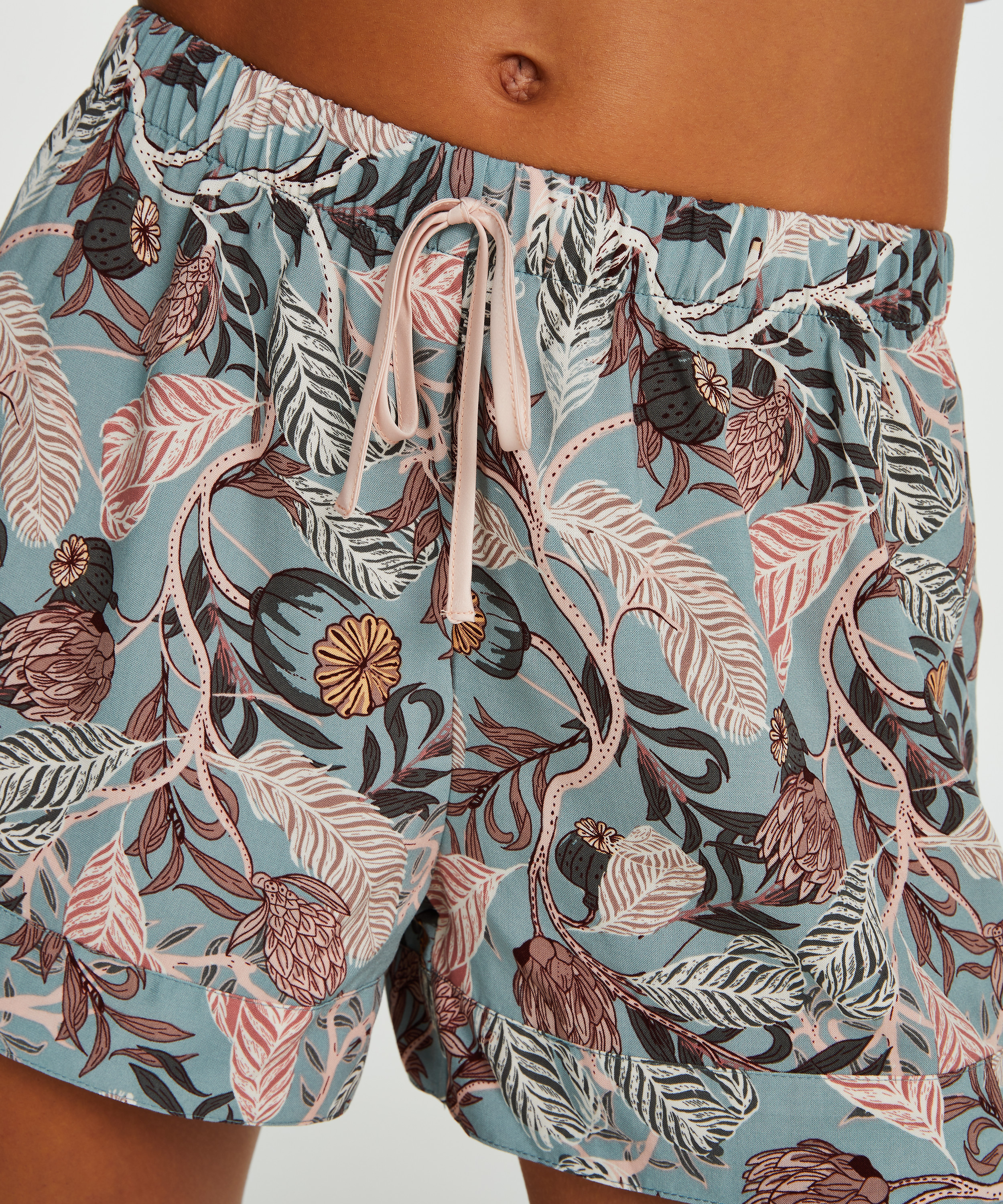 Short de pijama, Gris, main