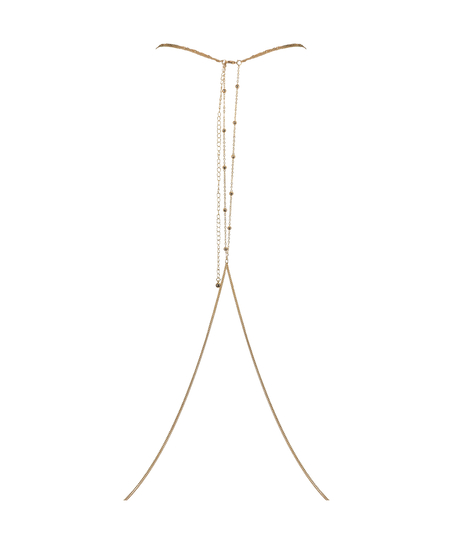 Body Chain Harnisch, Gelb