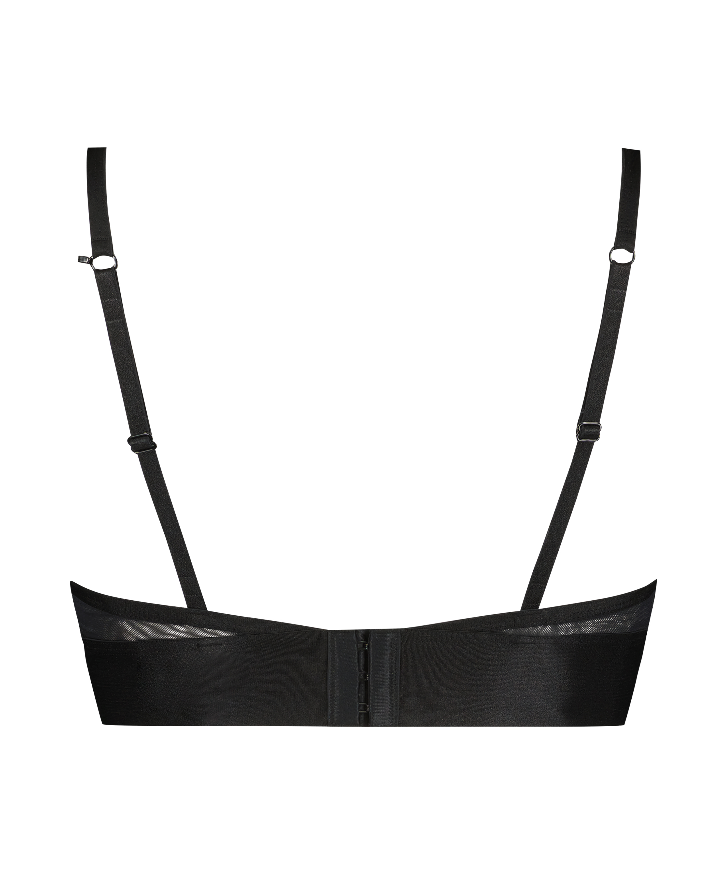 Bralette Mesh-Gewebe Flexing, Schwarz, main