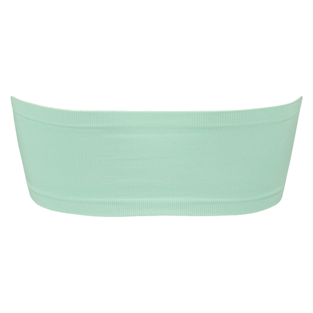 Top bandeau Seamless, Bleu