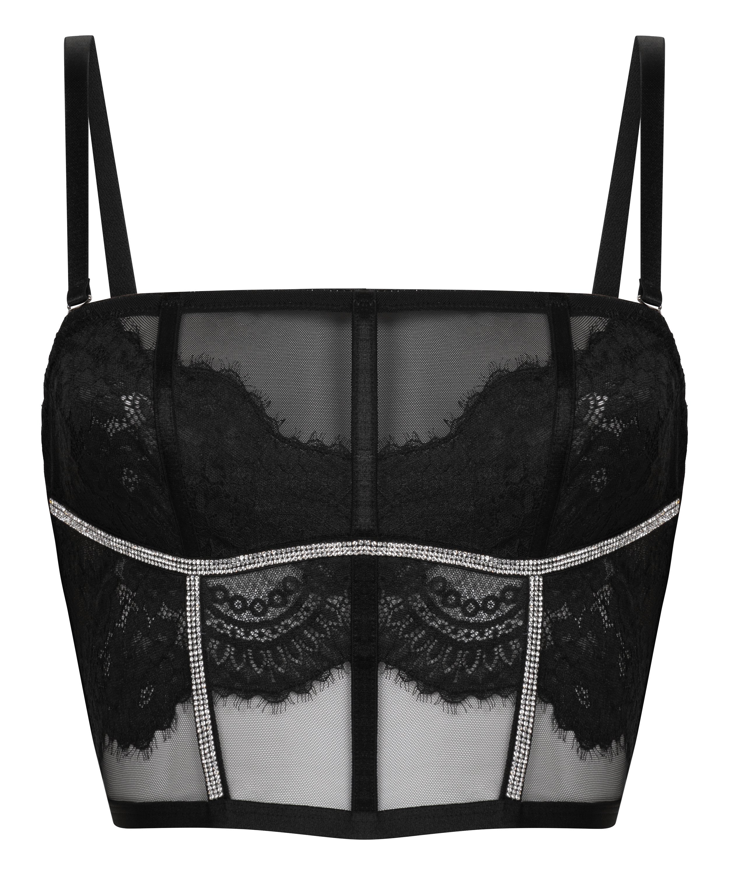 Bustier Odette, Schwarz, main