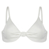 Haut de bikini triangle Sacramento, Blanc