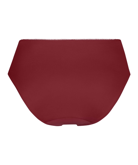 Slip taille haute Diva, Rouge