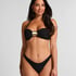 Haut de bikini bandeau Cabo, Noir