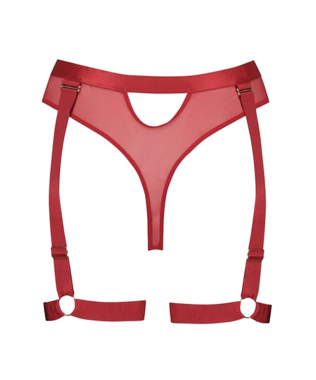 Hochgeschnittener String Aurelia, Rot