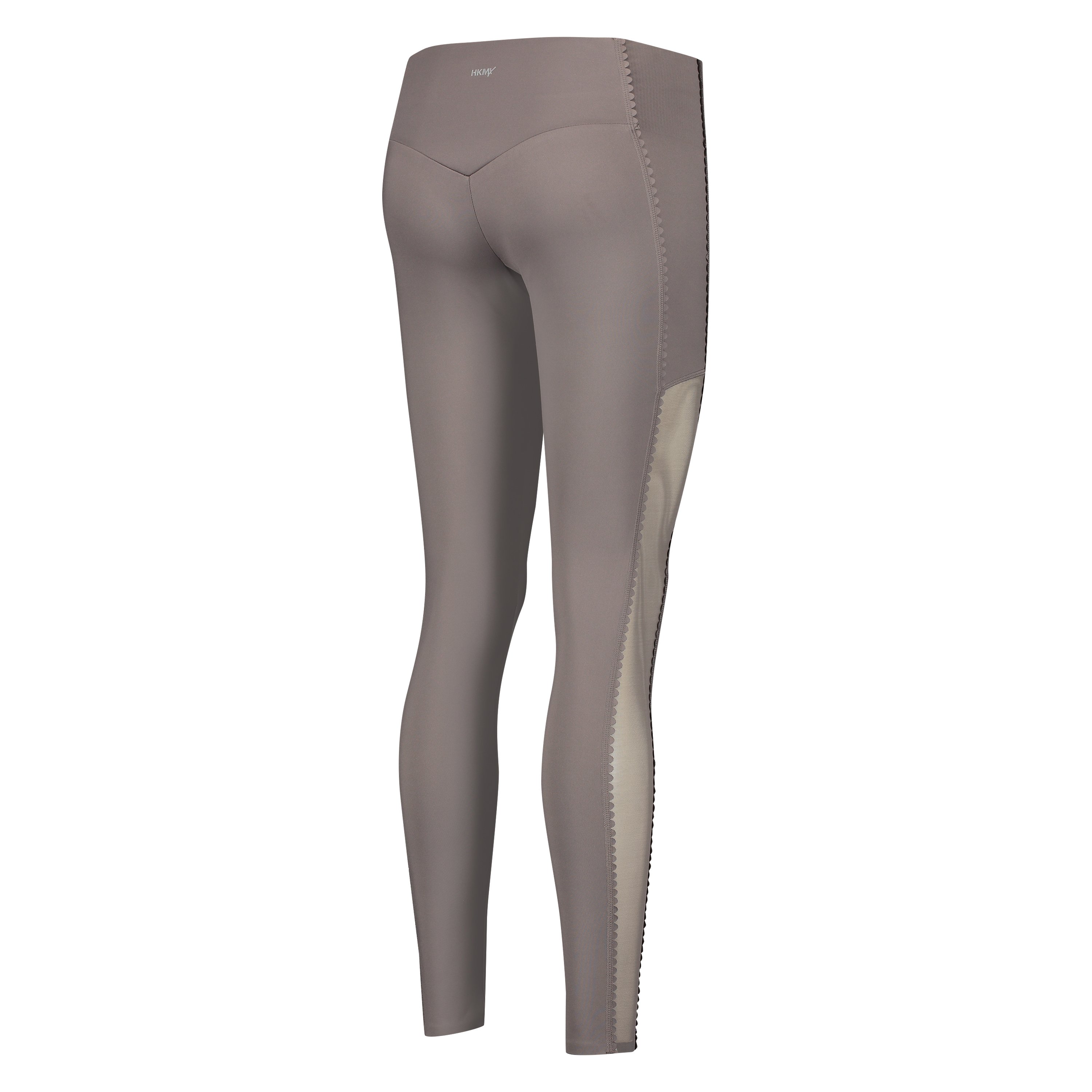 HKMX Sport legging mit hoher Taille Scallop, Grau, main