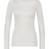 Langärmeliges Pyjamatop, Weiß