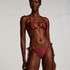 Bikini Slip mit hohem Beinausschnitt Yucatan, Rot