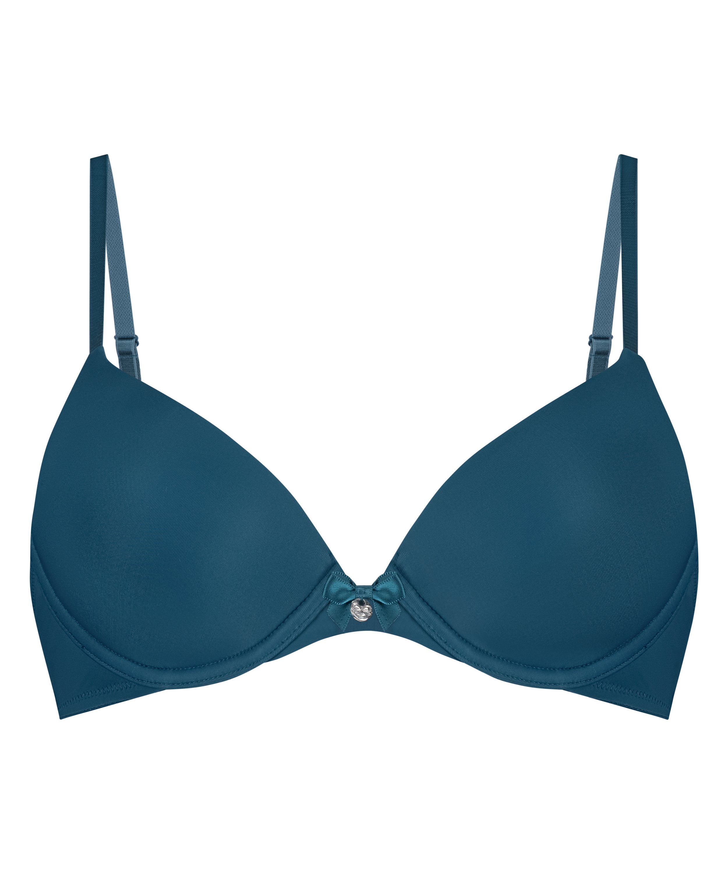 Soutien-gorge &agrave; armatures pr&eacute;form&eacute; Plunge, Bleu, main