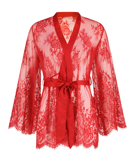 Kimono Lace Isabelle, Rot