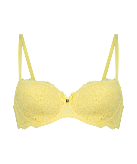 Soutien-gorge &agrave; armatures pr&eacute;form&eacute; Marine, Jaune