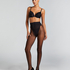 15 Denier Strumpfhose Back Lace, Schwarz