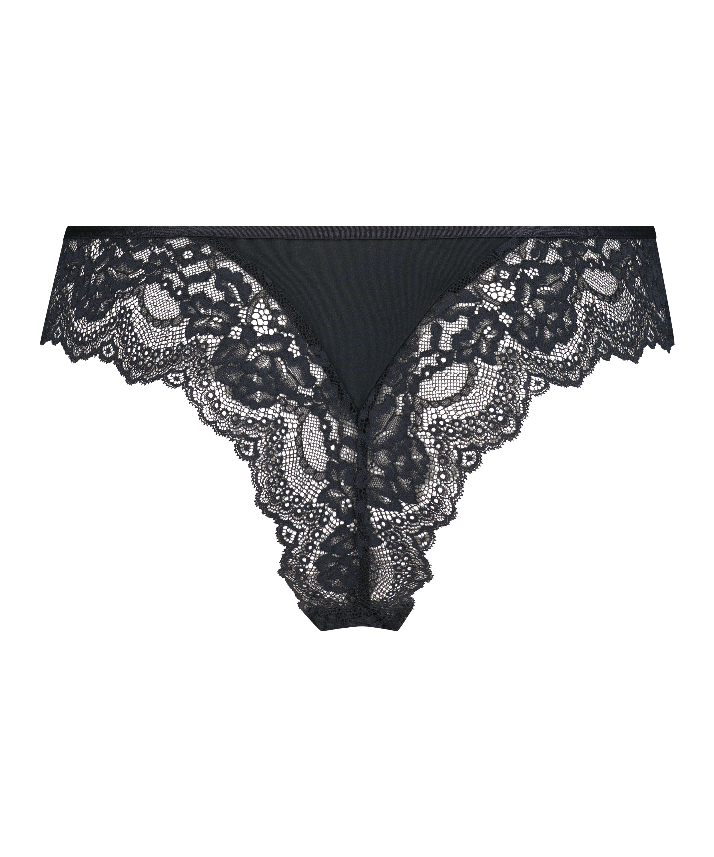 Brazilian-Slip mit hohem Beinausschnitt Dora, Schwarz, main