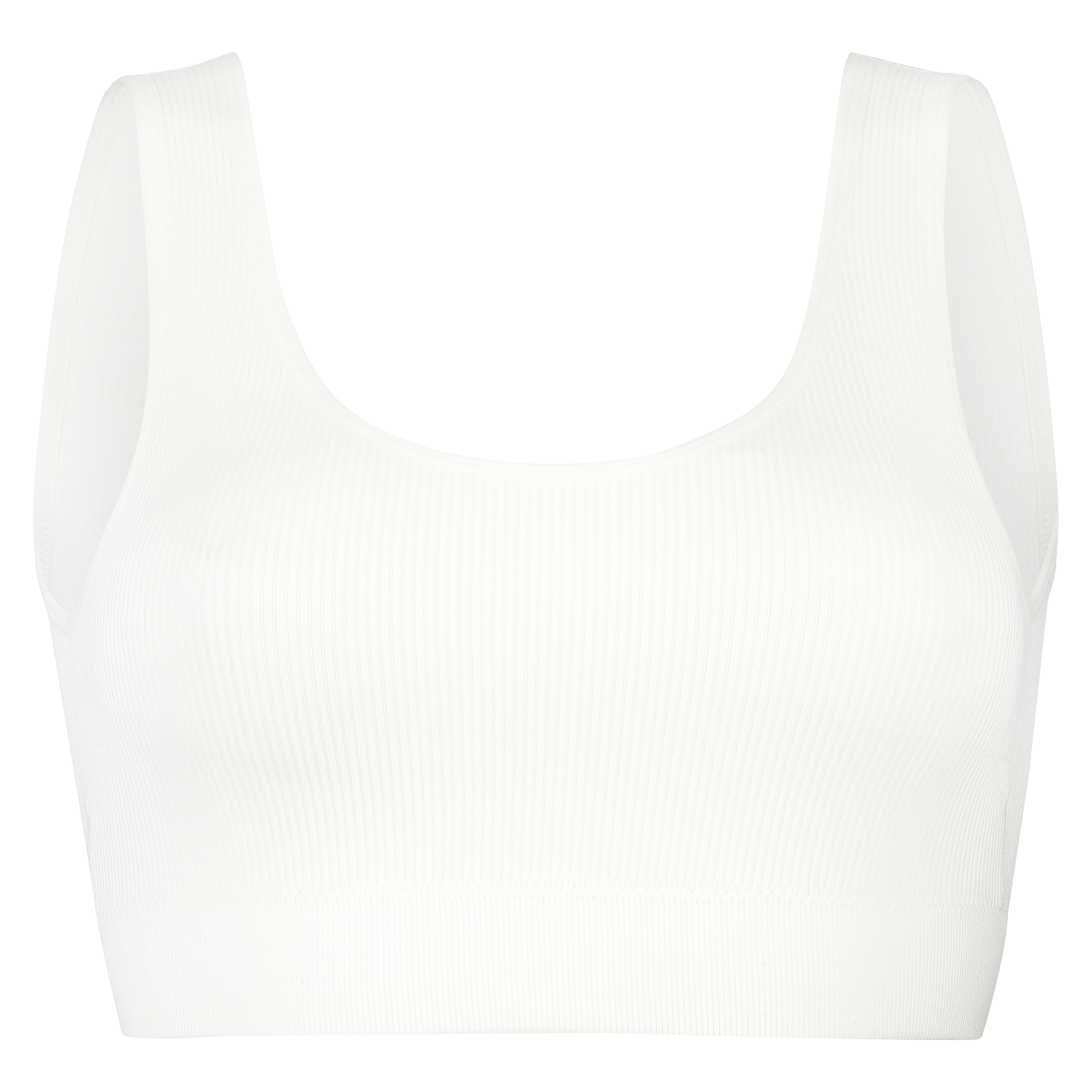 Nahtloser Bralette, Wei&szlig;, main