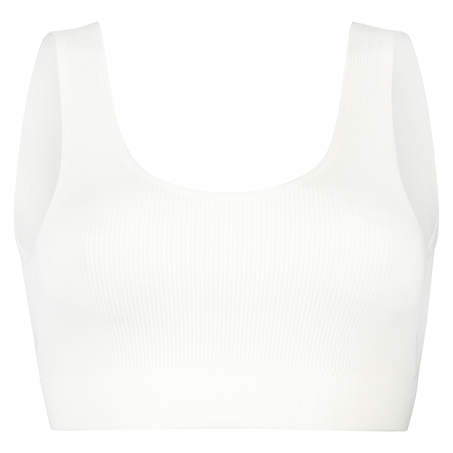 Nahtloser Bralette, Wei&szlig;