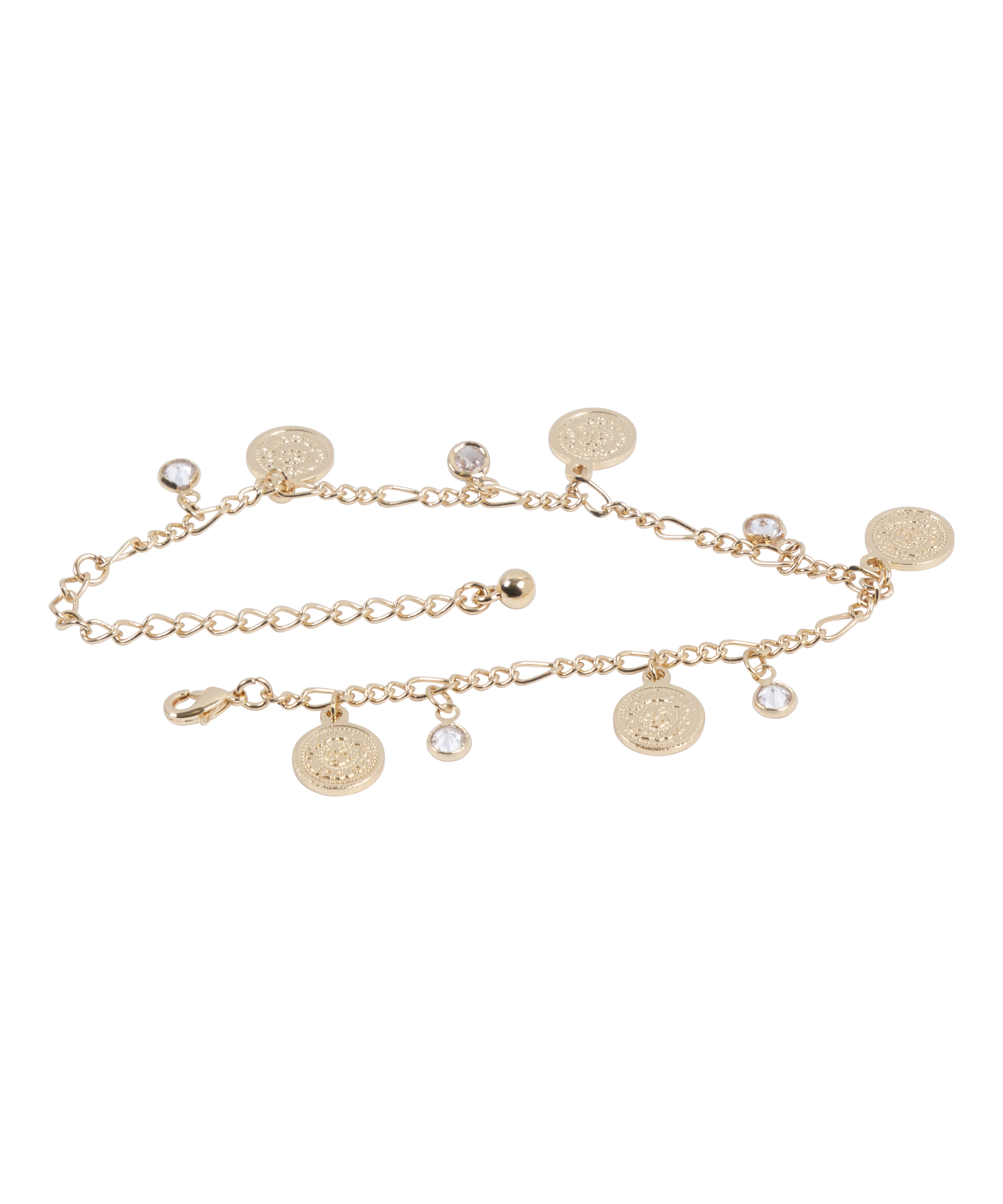 Anhänger-Armband, Gelb, main