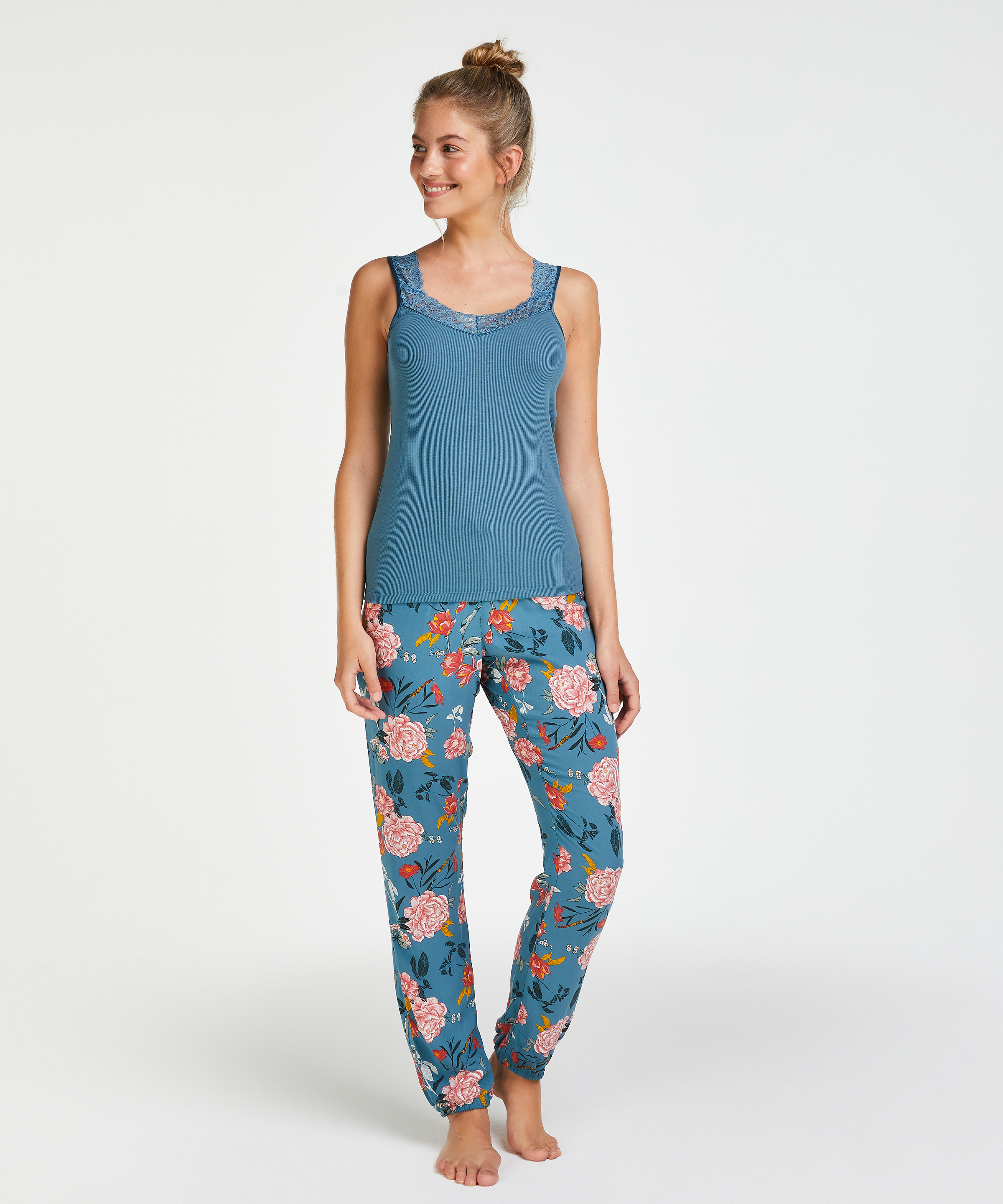 Hemdchen Ripp-Spitze, Gr&uuml;n, main