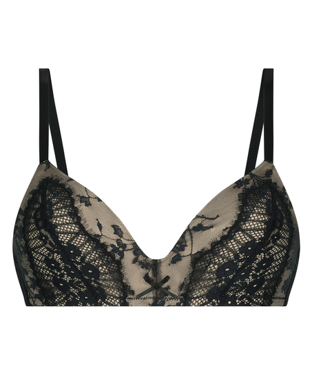 Soutien-gorge préformé sans armature Daphne, Noir