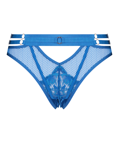 Brazilian mit offenem Schritt Pleasure, Blau
