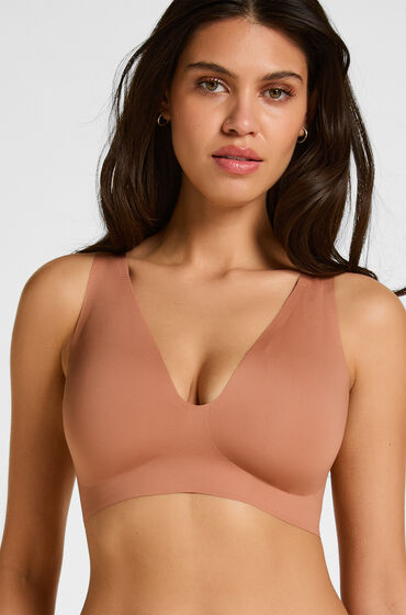 Hunkemöller Vorgeformter BH ohne Bügel Super Comfort Braun