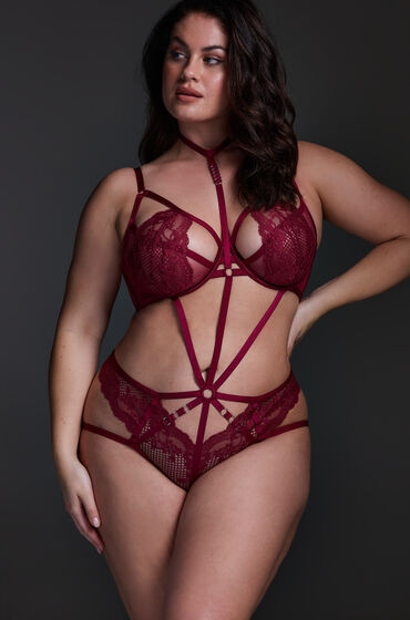Image of Hunkemöller Private Body Luxure Curvy Rot