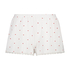 Short de pyjama Pointelle, Blanc