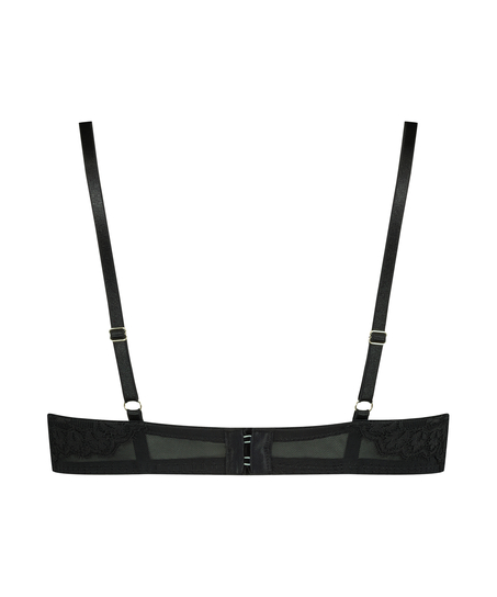 Unwattierter Bügel-BH Claire, Schwarz