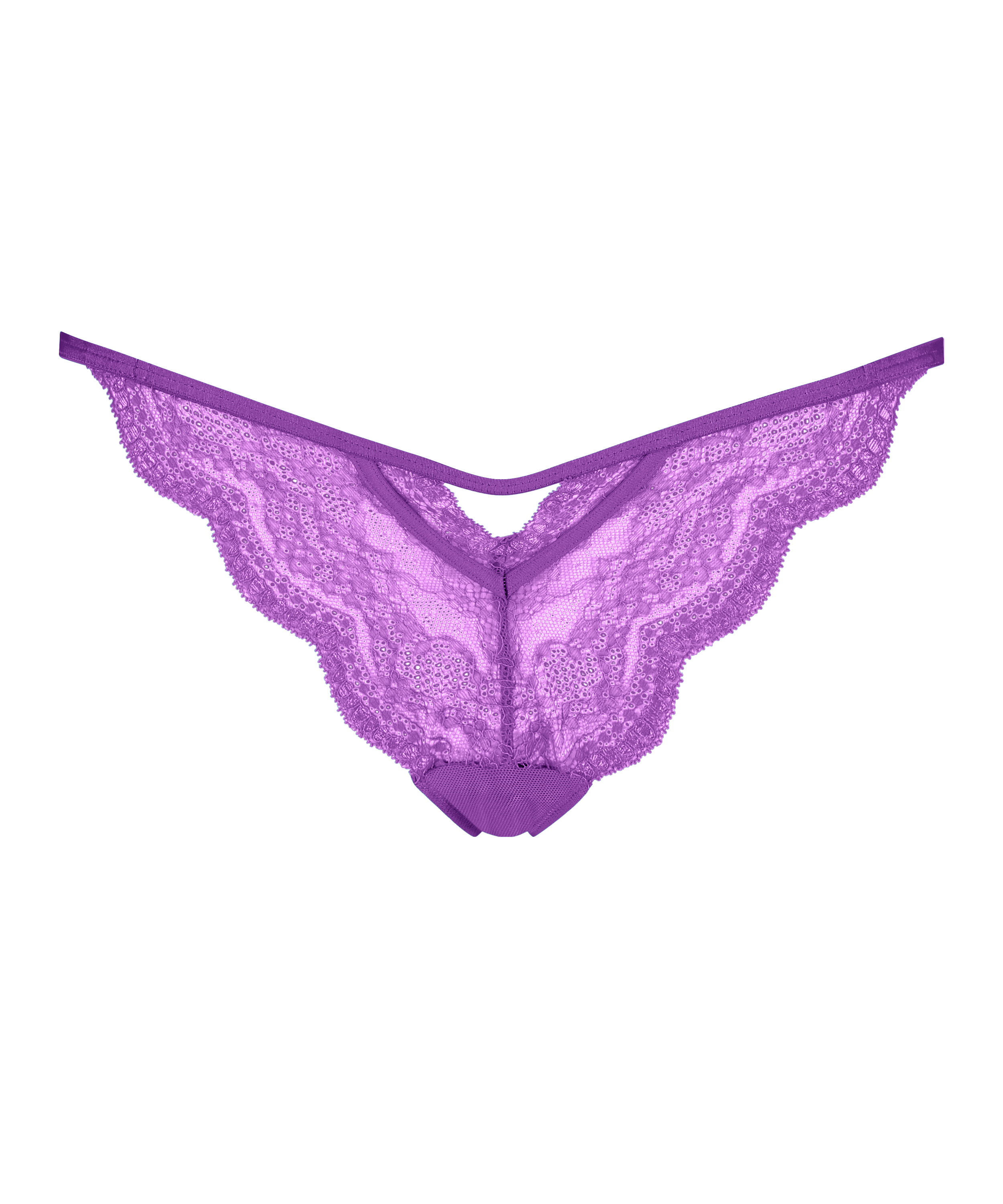 Slip br&eacute;silien Isabelle, Violet, main